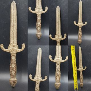Ancient Roman Wonderful Bronze Militeria Dagger 7