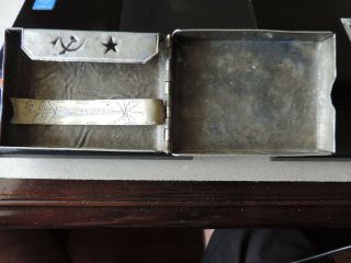 Rare Korean War Army Red Communists Trench Art Korea Cigarette Case 3