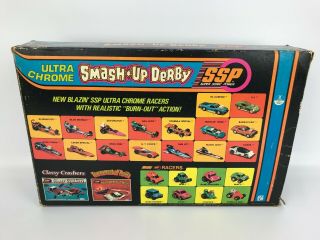 Vintage Kenner SSP Ultra Chrome Smash Up Derby - INCOMPLETE 3