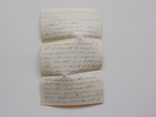 Civil War Letter 1862 Drove Around Shameful Dumb Harrisons Landing Virginia Vtg