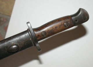 WW1 British 1907 Bayonet c/w Scabbard. 6