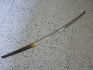 Japanese Samurai Sword Blade With Signed Tang