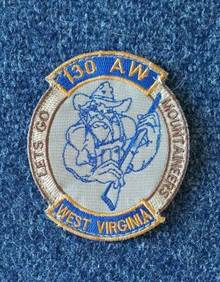 Usaf Patch 130th Airlift Wing Let 