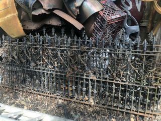 Antique Iron Fence