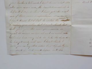 Civil War Letter 1864 Glad Not In The Battle Antique 1 Paper VTG Austinburg Ohio 4