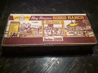 Roy Rogers Rodeo Ranch Marx Toys