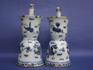 Chinese Porcelain Incense Stick Holders 2