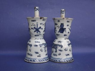 Chinese Porcelain Incense Stick Holders 4