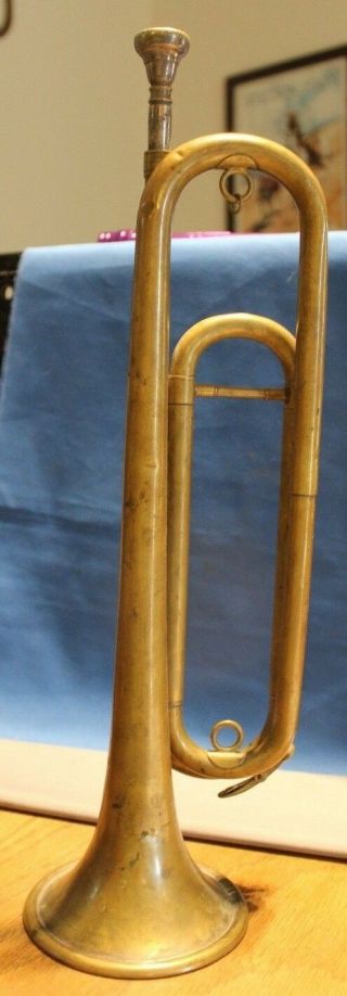 Brass Bugle From Wwii