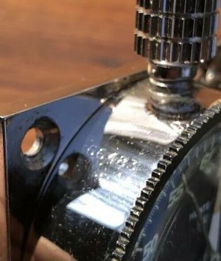 Vintage Heuer Monte Carlo Mountable Dash Timer Gauge Stopwatch Clock Swiss 5