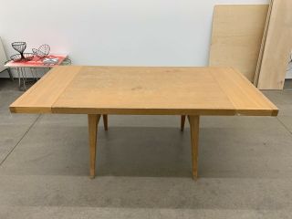 George Nakashima For Knoll Extension Birch Dining Table Mcm