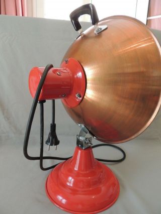 Electric Copper Stove W 1000 V 220 made in Greece 6