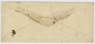Mr Fancy Cancel CSA STAMPLESS COVER ALTERED 3 TO 5 PAID MARTINSVILLE VA CV$300 2