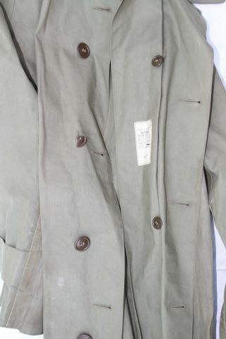 WW2 US Army issue Rain coat and denium laundry bag 4