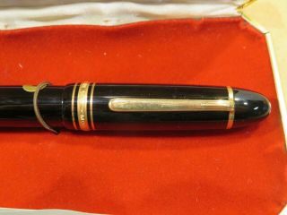 penna stilografica,  custodia originale MONTBLANC MEISTERSTUCK No.  149 M 14C 585 5
