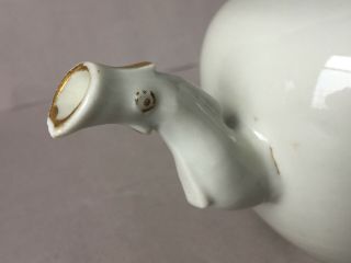Antique 18th C Chinese Export Porcelain Teapot Qing 10