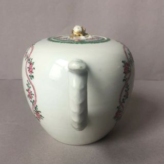 Antique 18th C Chinese Export Porcelain Teapot Qing 2