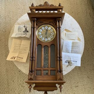 Gazo Wall Clock San Marcos With Reuge Music Box Vintage And Rare