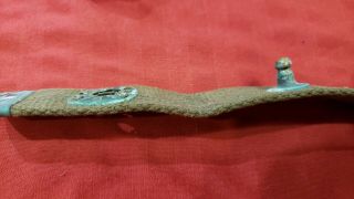 M1 Carbine Sling with Brass tip ends and snap WW2 Korean war 5