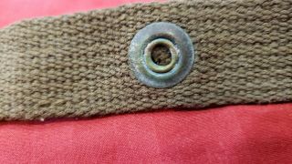 M1 Carbine Sling with Brass tip ends and snap WW2 Korean war 6
