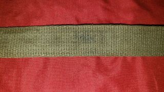 M1 Carbine Sling with Brass tip ends and snap WW2 Korean war 8