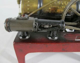 Antique Weeden Live Toy Steam Engine Model Number 14 Shabby Chic Cond 5 yqz 7