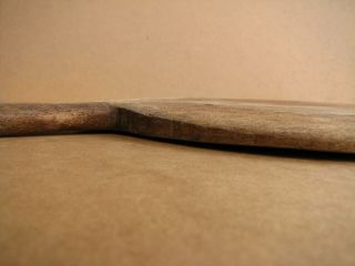 Antique Primitive Wooden Bread Shovel Scoop Board Dough Plate Rustic Very Big 3