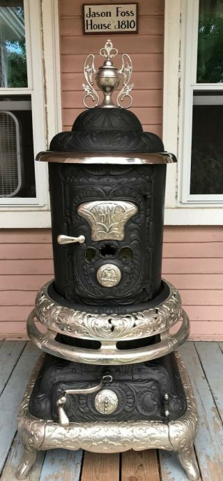 Antique 1903 Danville Parlor Stove