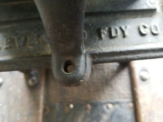 Antique Cleveland Fdy Co.  Circa1895 Sad Iron Heater Kerosene Stove MODEL No.  0 5