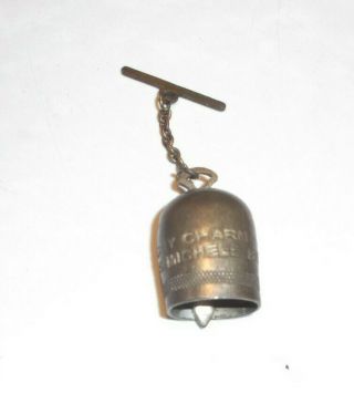 Wwii Lucky Charm Capri Silver Bell A Michele Army Air Corp Lapel Charm Usaaf