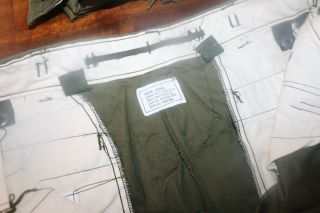 NOS deadstock 70s USGI unissued M1951 M - 1951 field pants trousers sz medium M R 4