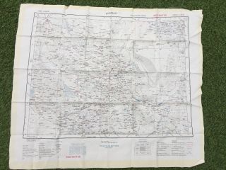 Cold War Issue 1950s British RAF SAS Kerman Birjand Silk Escape Map 4