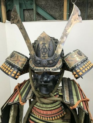 The Kabuto and Armor Full Set Japanese Traditional SAMURAI,  Noble Family 3