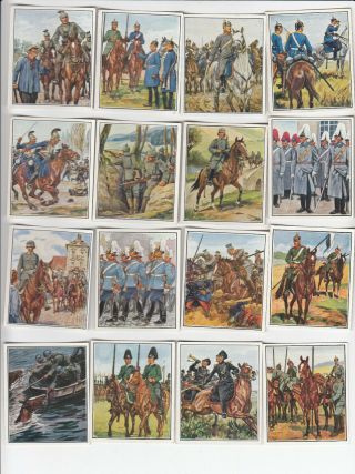 German Military Ww1 Full Set 328 German Tobacco Cards Waldorf - Astoria 1934