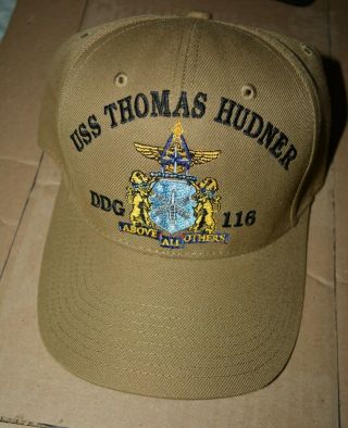 Uss Thomas Hudner Ddg 116 Arleigh Burke Class Destroyer Hat