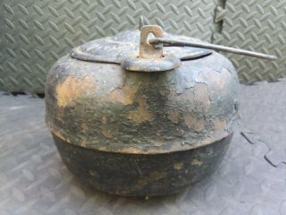 Antique Vintage Cast Iron Phillips & Buttorff Tea Pot Kettle Spout Teapot 9