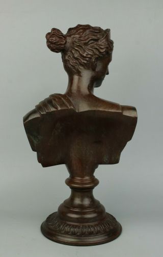 Bronzed Metal Figurines Busts 