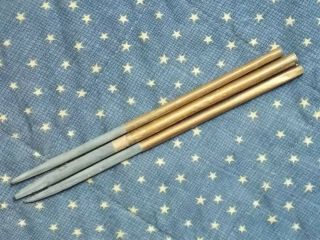 Civil War era Slate Pencils Patriotic Flag stars and stripes and gold wrapped 4