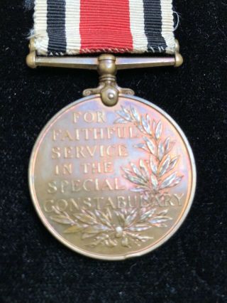 Great Britain Medal For Faithful In The Special Constabulary 4