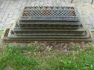 Antique Cast Iron Radiator Covers For Use Or Decor Will Ship