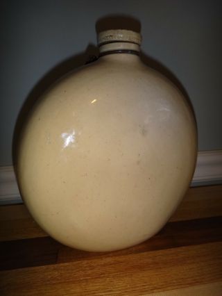 Antique Salt Glazed Stoneware Jug The PIlgrim Hot Water Bottle Early Advertising 10