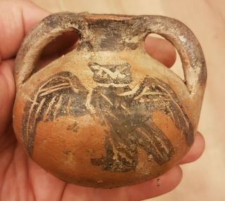 Very Rare Pottery Thracian Black - Figure Pelike 500 - 400 B.  C.
