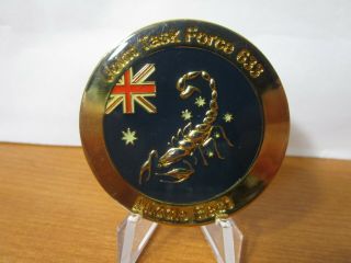 Australian Defence Force Joint Task Force 633 Middle East Adf Challenge Coin