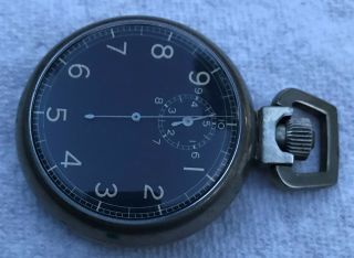 Vintage Wwii 1943 Elgin Bomb Timer Pocket Stop Watch Military Ordnance Type A - 8