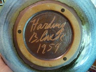 HARDING BLACK / INCREDIBLE 1959 STARBURST BOWL 12