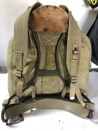 Wwii 1943 Us Army Mountain Division Ruck Sack Backpack