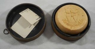 Antique Civil War Gutta Percha US Navy Shaving Kit Don ' t Give Up the Ship Union 7