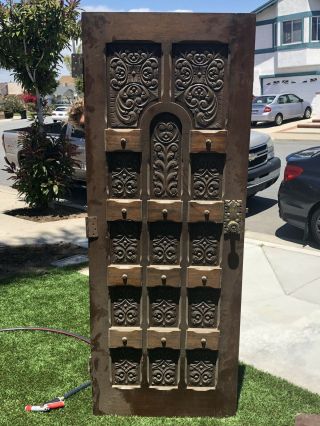 Handcarved Antique Double Entry Doors