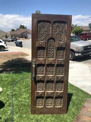 Handcarved Antique Double Entry Doors 2