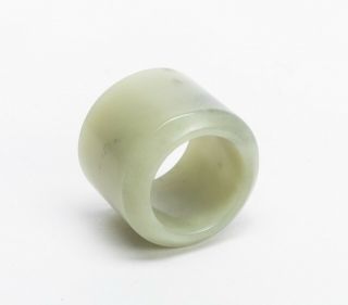 Chinese Antique Jade Thumb Ring 2